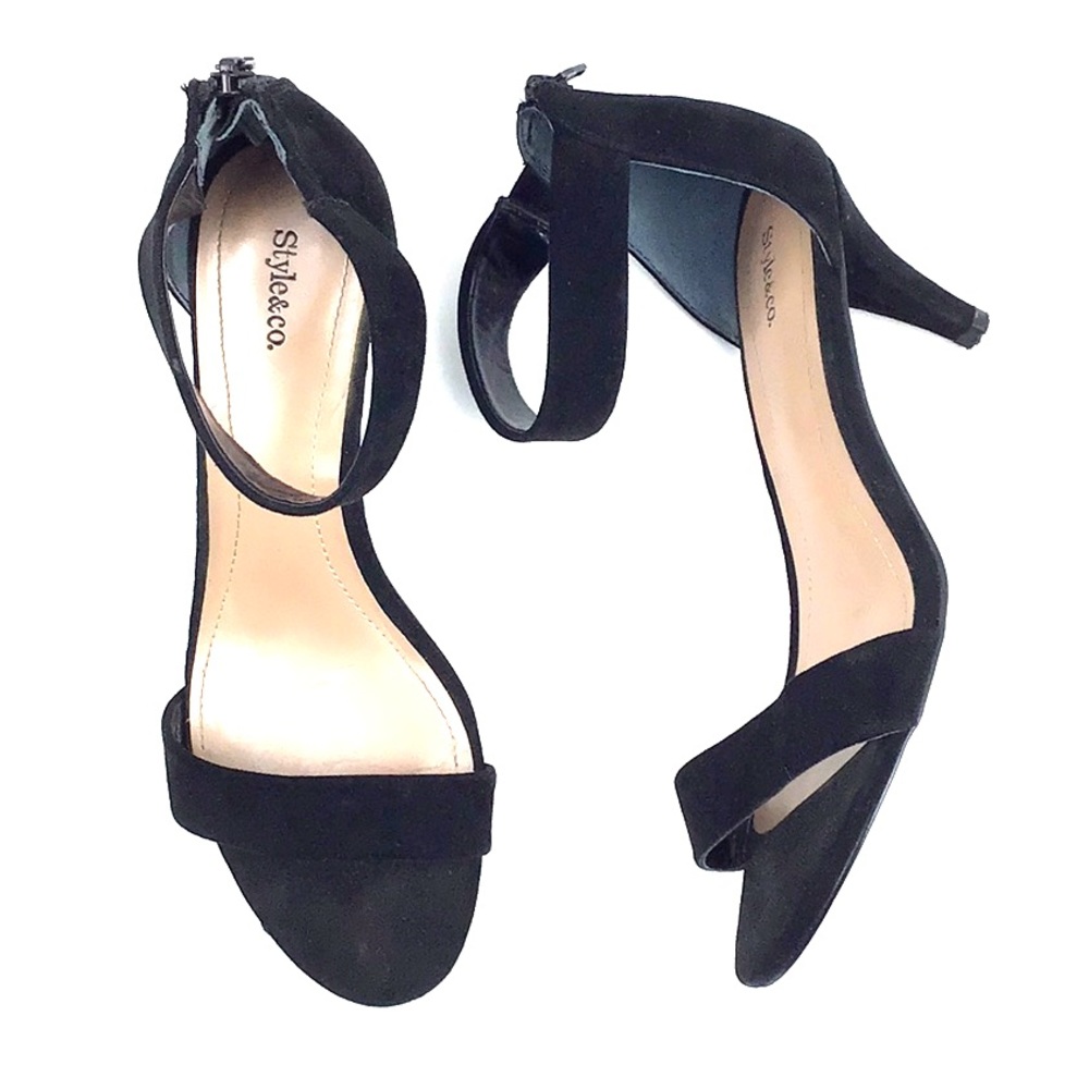 Style & Co. Paycee Minimal Two Piece Sandal 9B